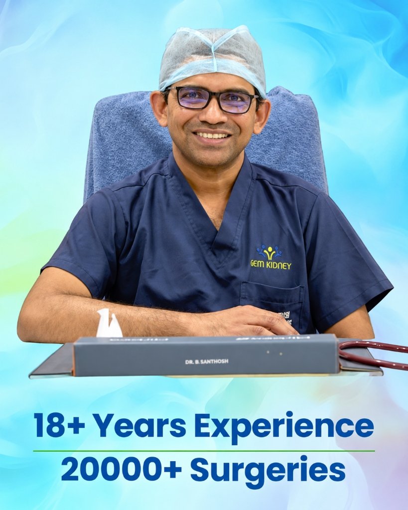 Dr. Santhosh B - Senior Urologist