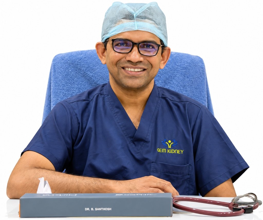 Portrait of Dr. Santhosh B, Senior Urologist